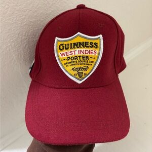 Guinness West Indies Porter Burgundy Cap